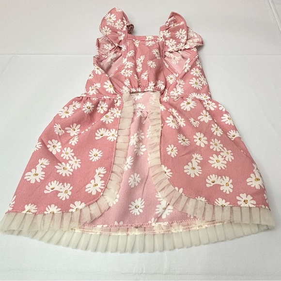 Daisy Graphic Pet Dress with Breathable Loungewear for Dogs and Cats - Picture 3 of 10